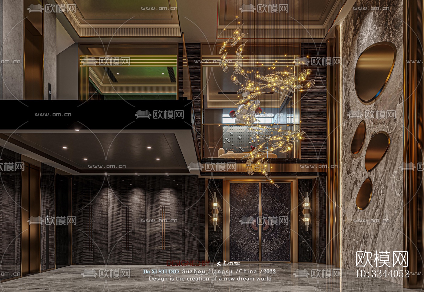 现代别墅效果图下载（渲染图12）