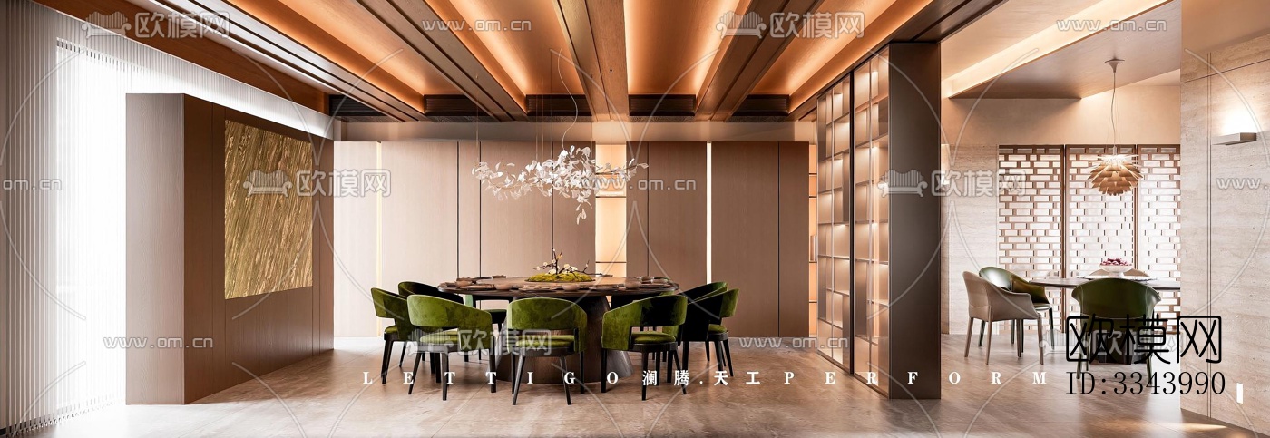 现代别墅效果图下载（渲染图6）