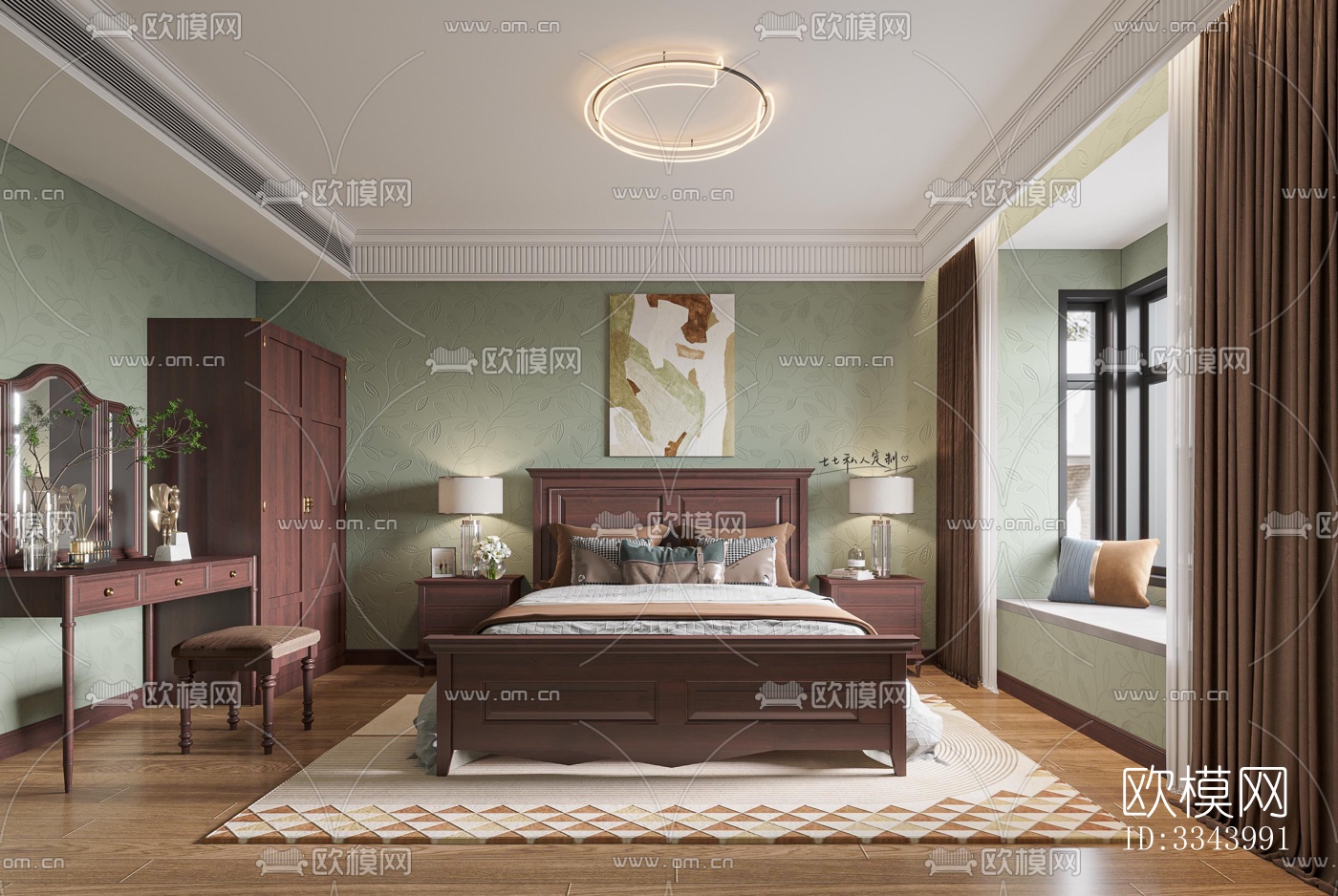 现代别墅效果图下载（渲染图7）