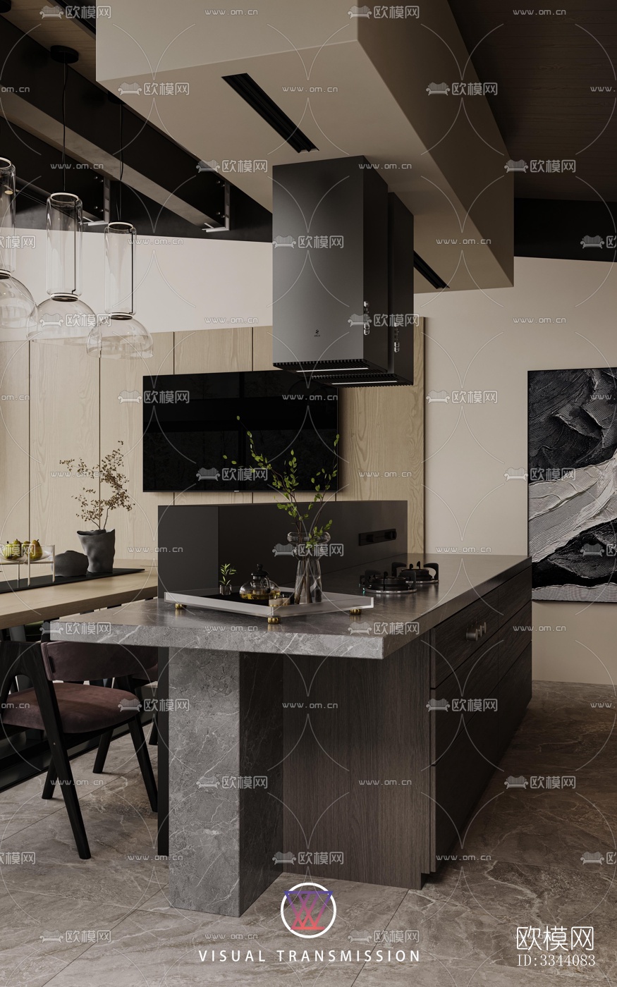 现代别墅效果图下载（渲染图5）