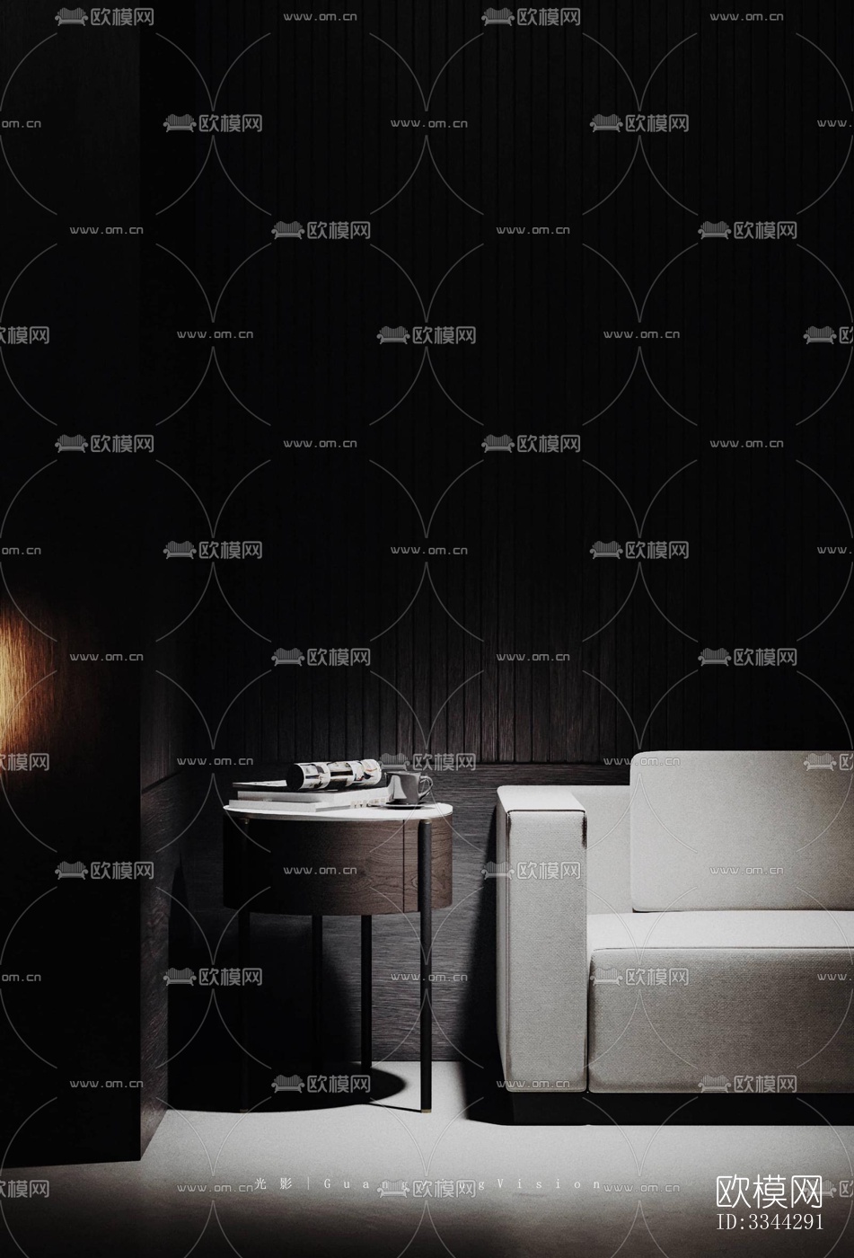 现代别墅效果图下载（渲染图6）