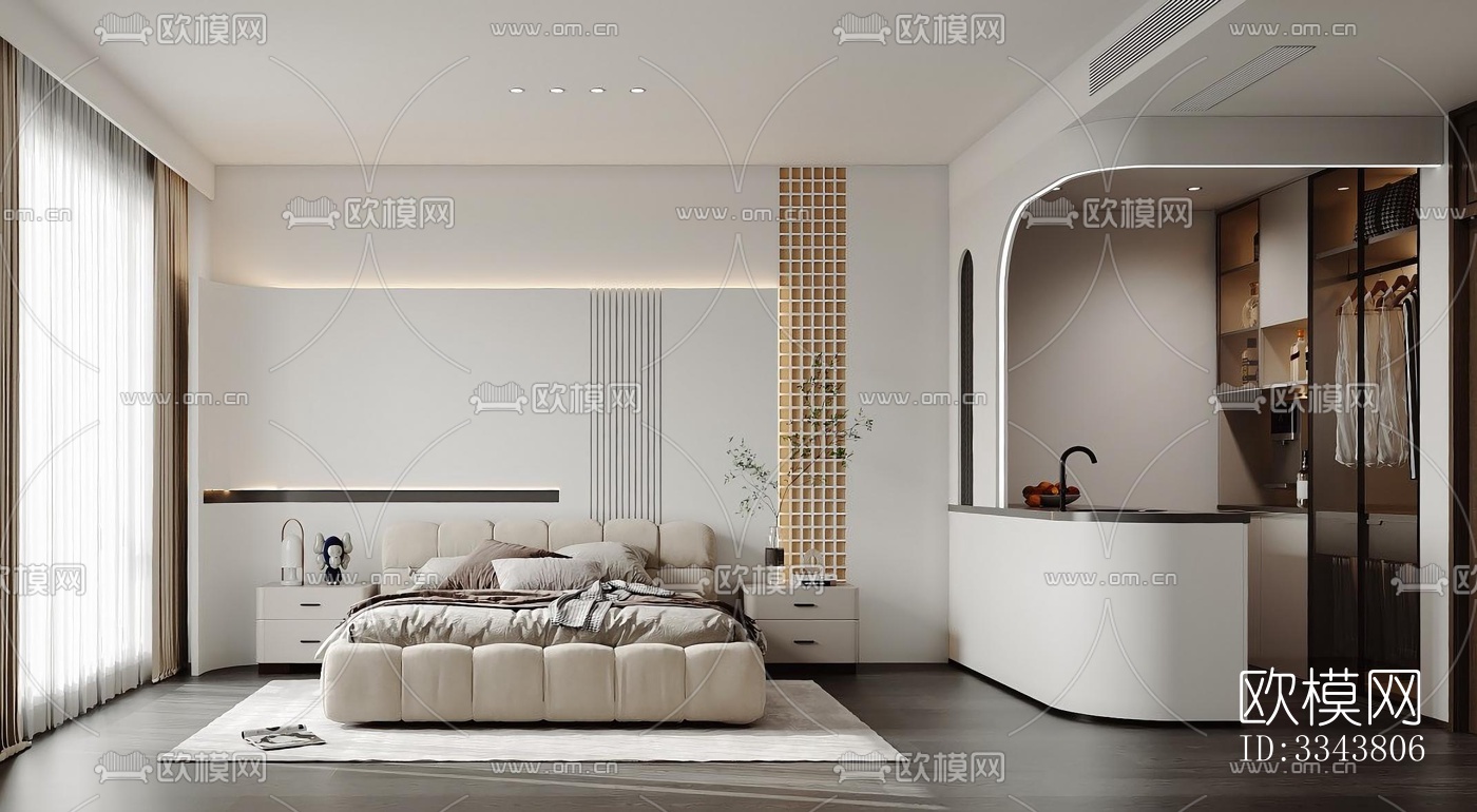 现代别墅效果图下载（渲染图1）