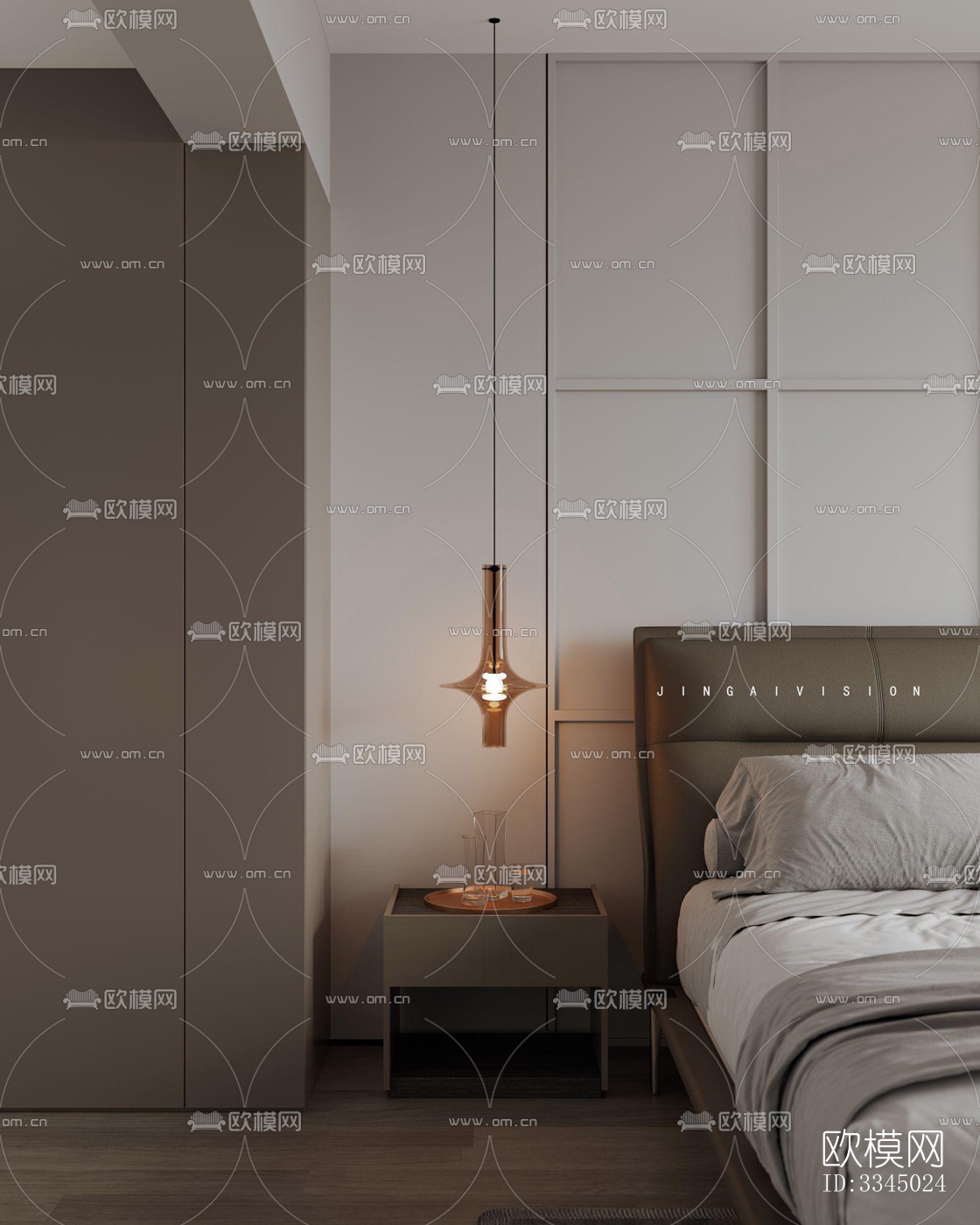 现代卫生间效果图下载（渲染图1）