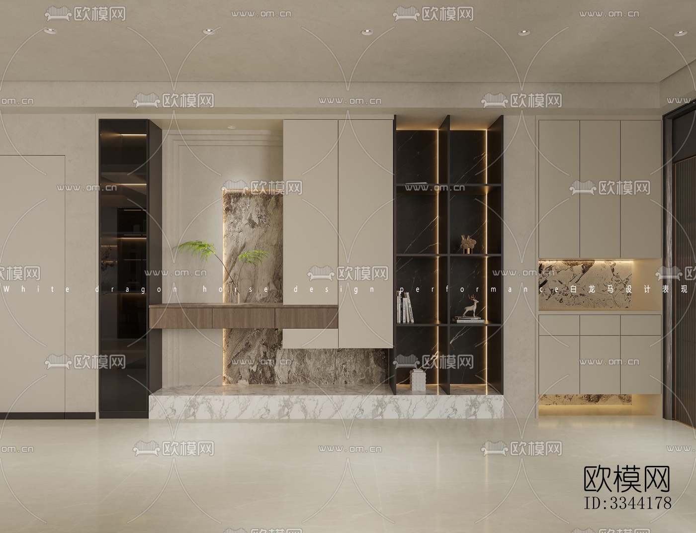 现代别墅效果图下载（渲染图8）