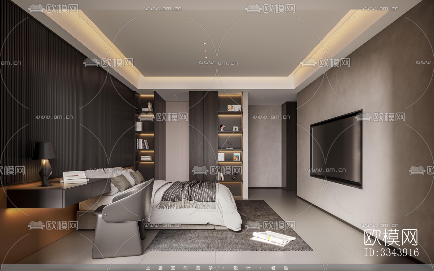 现代别墅效果图下载（渲染图10）