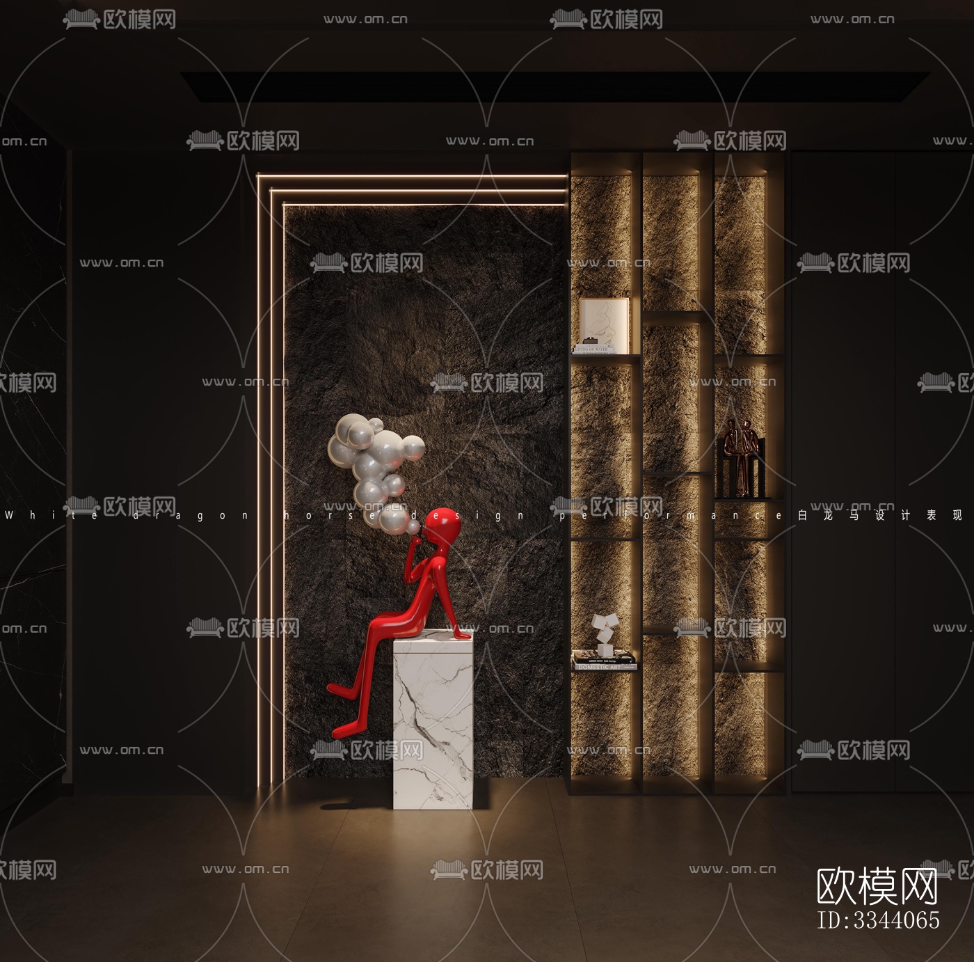 现代别墅效果图下载（渲染图11）