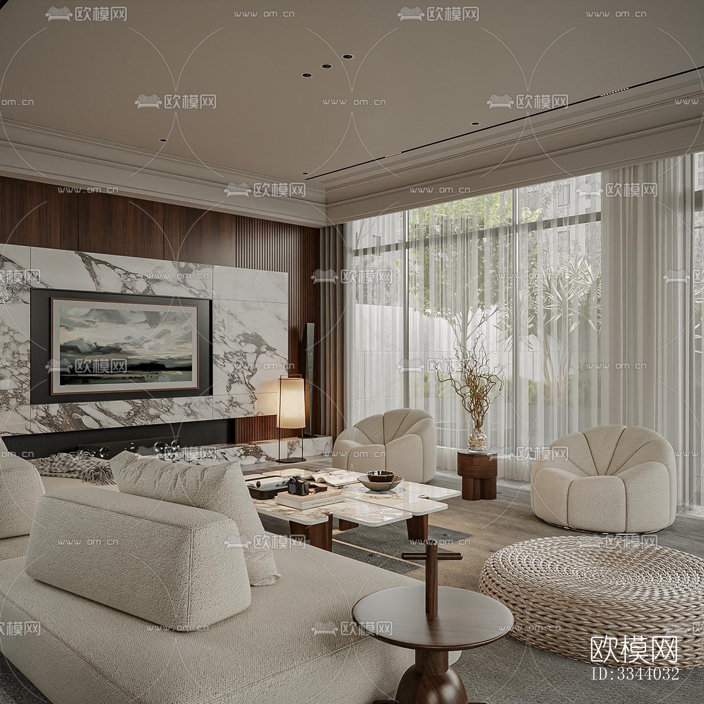 现代别墅效果图下载（渲染图11）