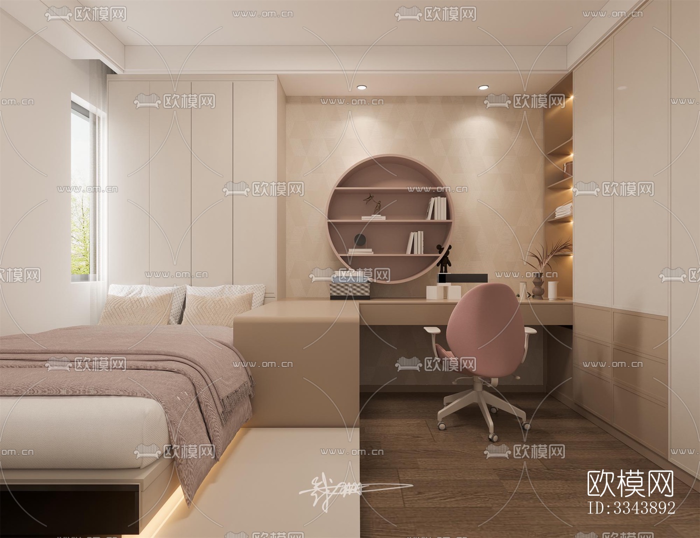 现代别墅效果图下载（渲染图8）