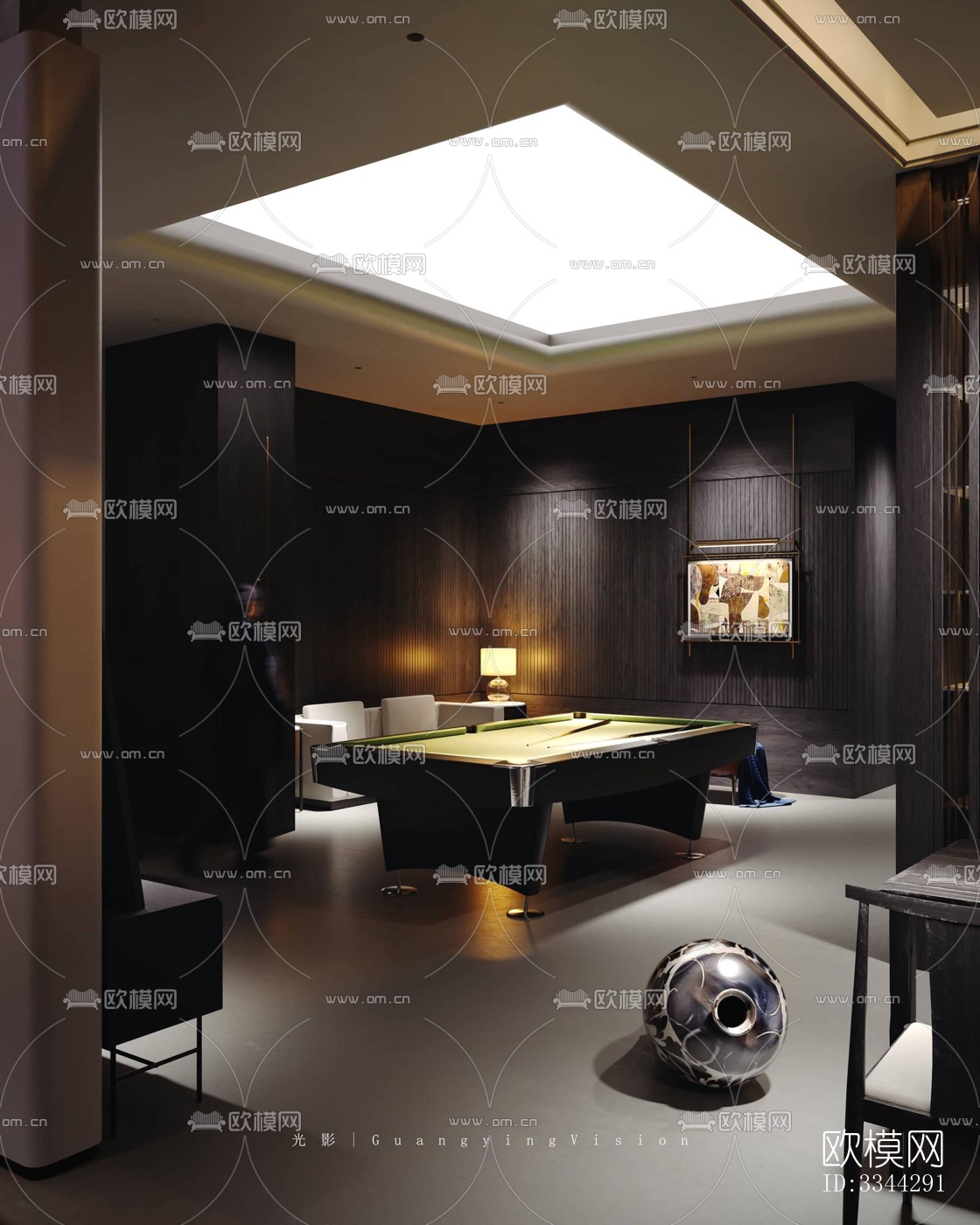 现代别墅效果图下载（渲染图11）