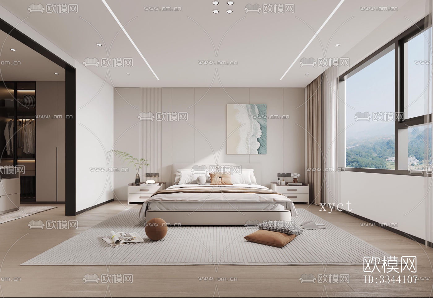 现代别墅效果图下载（渲染图5）