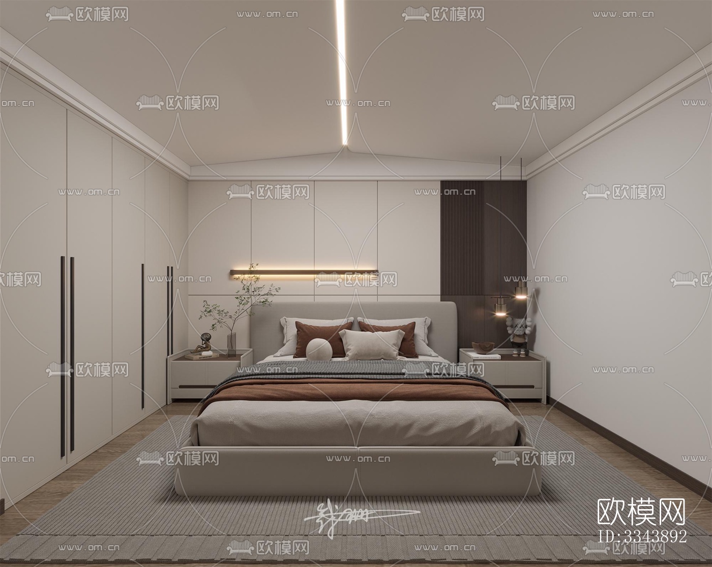 现代别墅效果图下载（渲染图6）