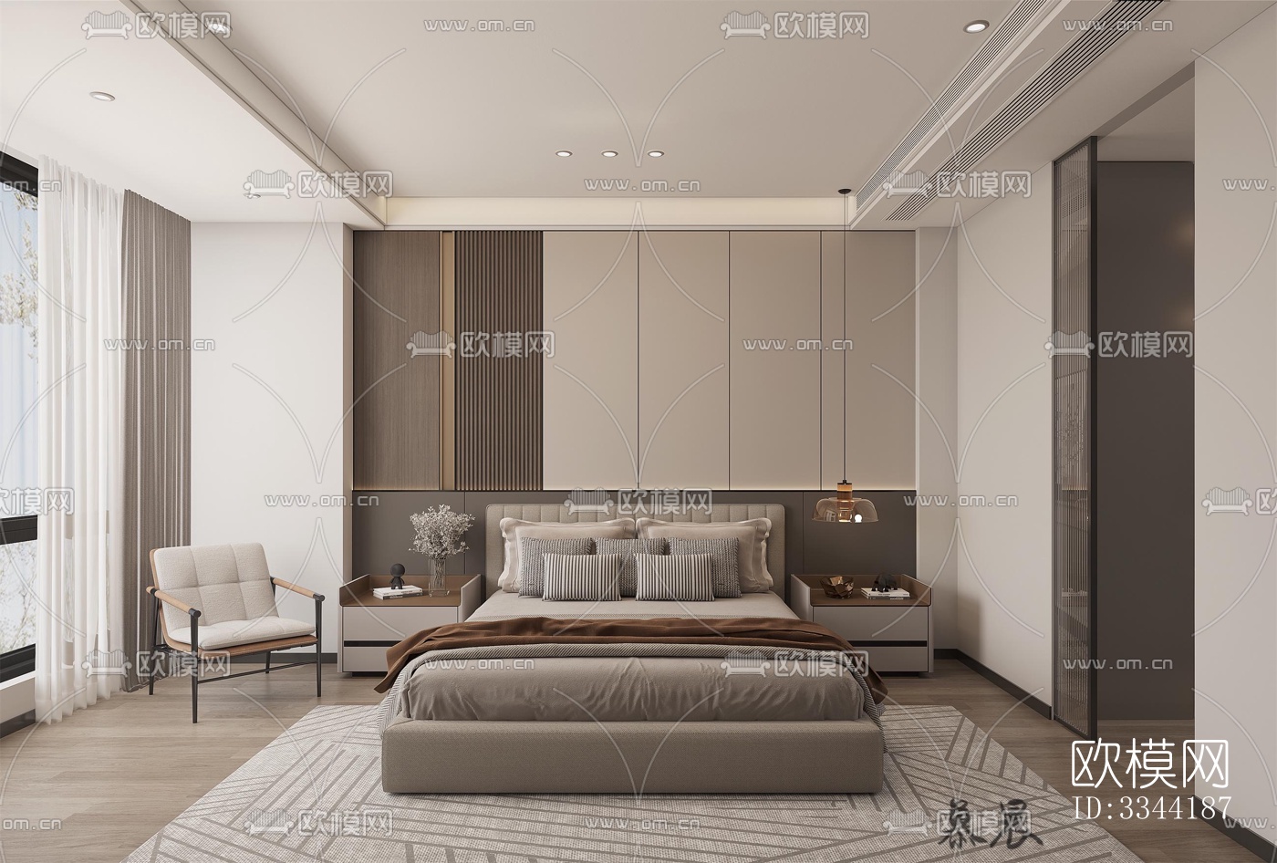 现代别墅效果图下载（渲染图2）