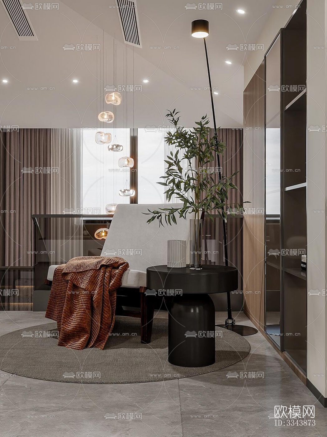 现代别墅效果图下载（渲染图6）