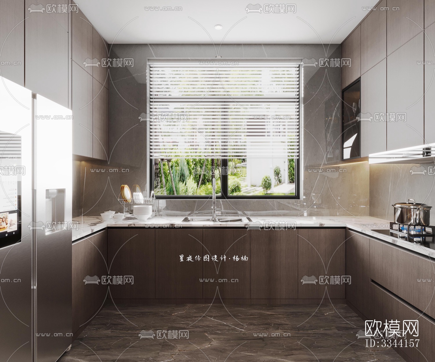 现代别墅效果图下载（渲染图7）