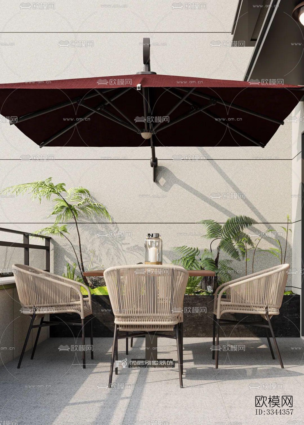 现代别墅效果图下载（渲染图3）