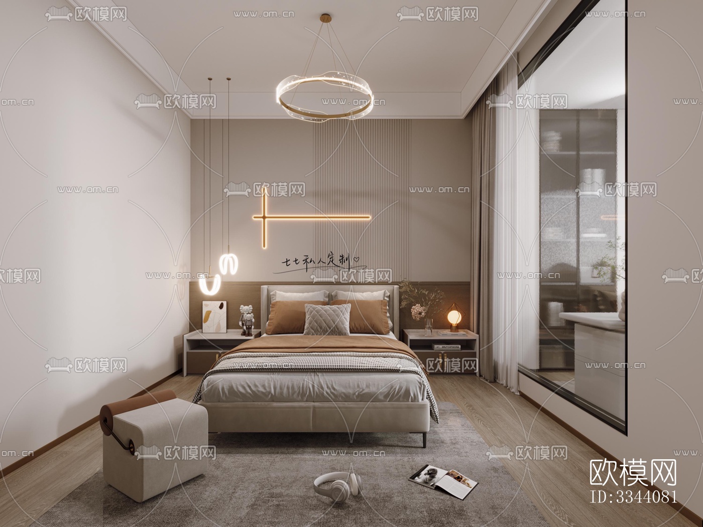 现代别墅效果图下载（渲染图8）