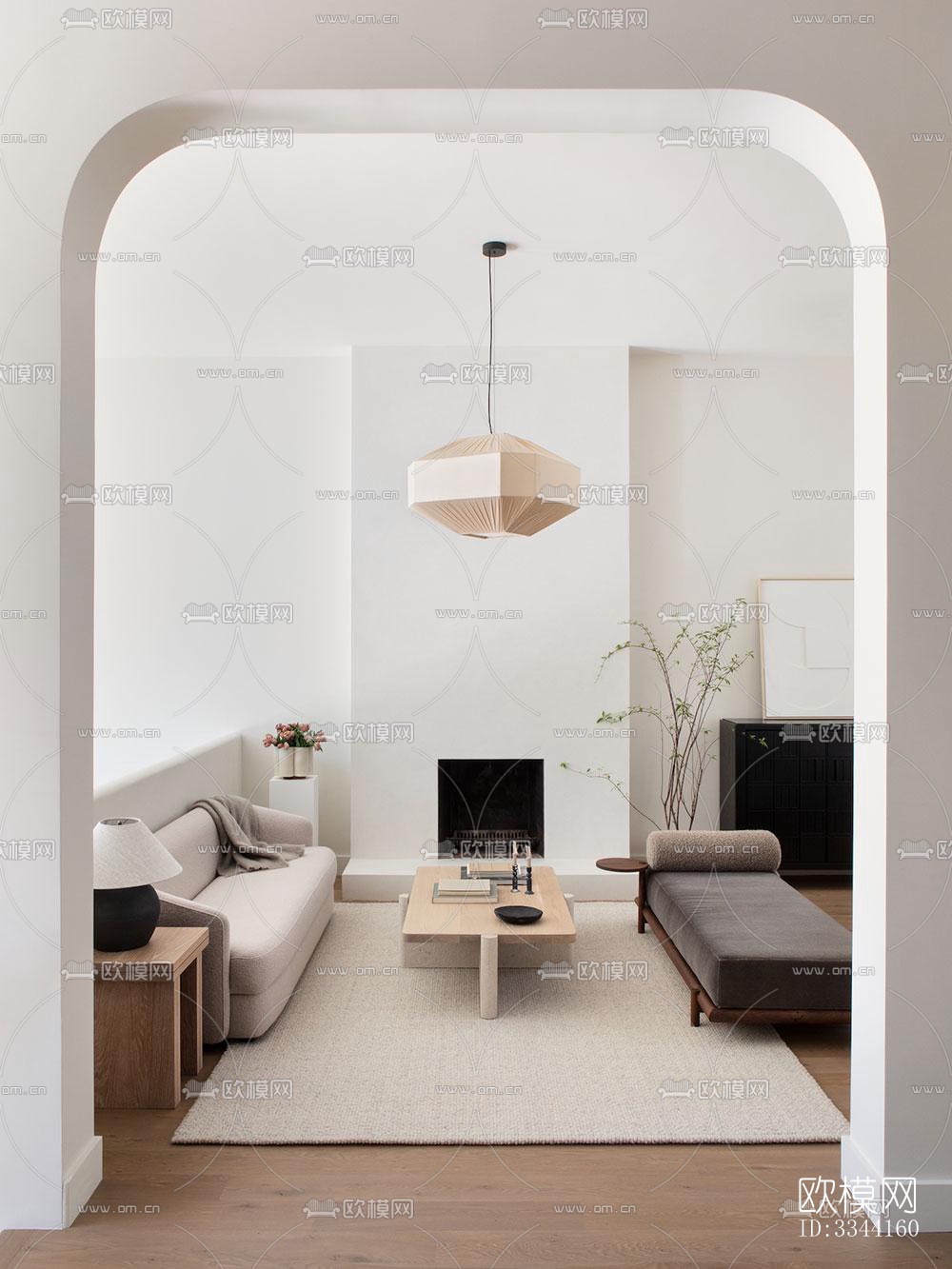 现代别墅效果图下载（渲染图1）