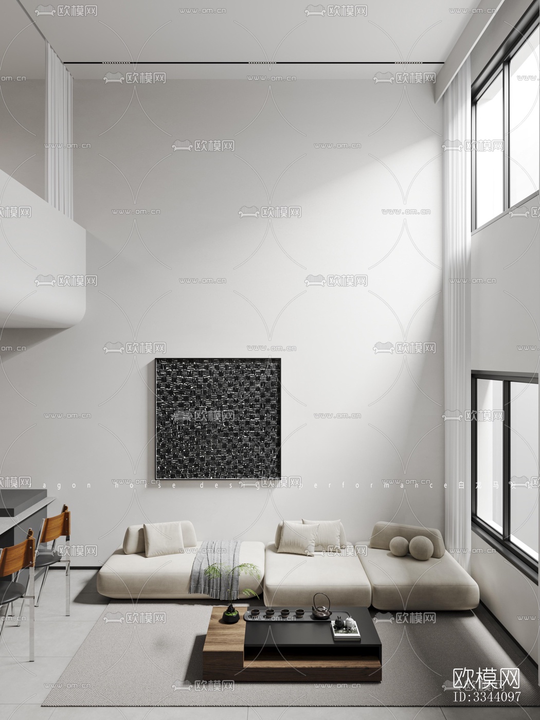 现代别墅效果图下载（渲染图6）