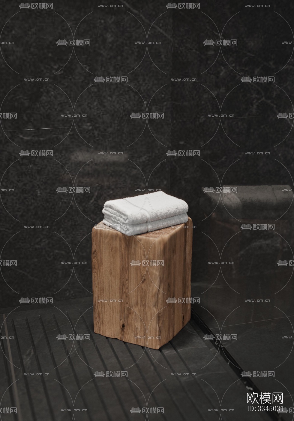 现代卫生间效果图下载（渲染图7）