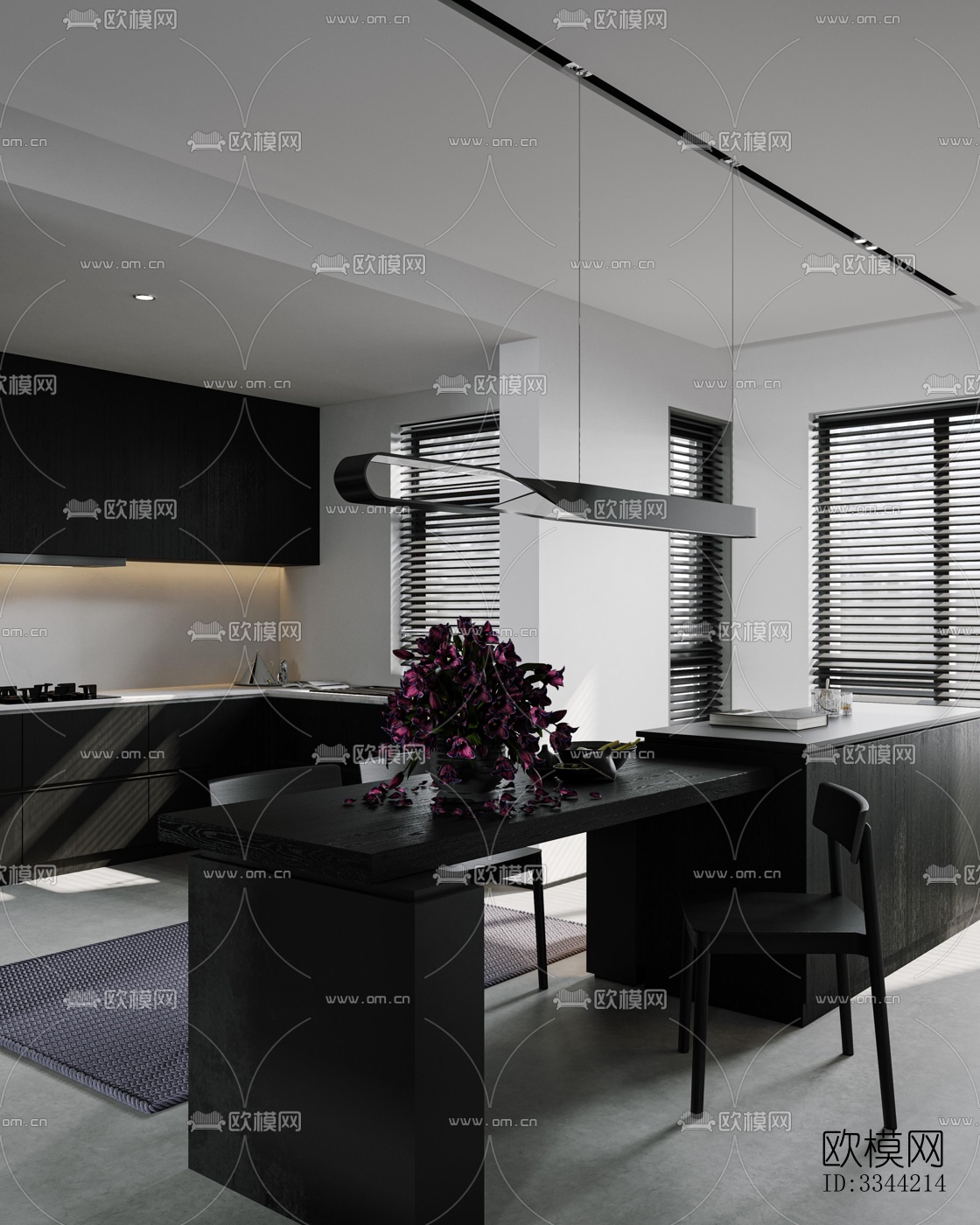 现代别墅效果图下载（渲染图6）