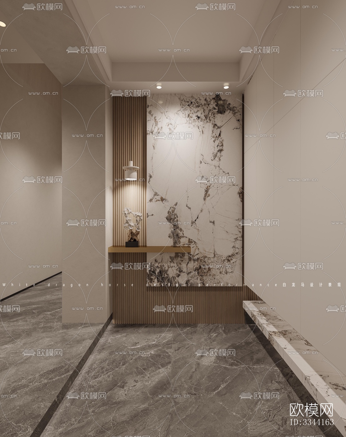 现代别墅效果图下载（渲染图1）