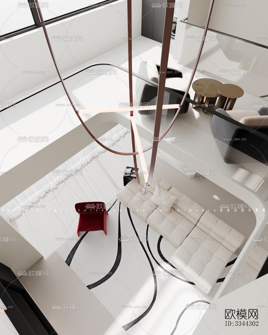 现代别墅效果图下载（渲染图5）