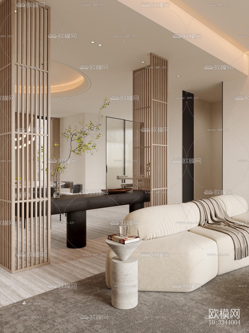 现代别墅效果图下载（渲染图7）