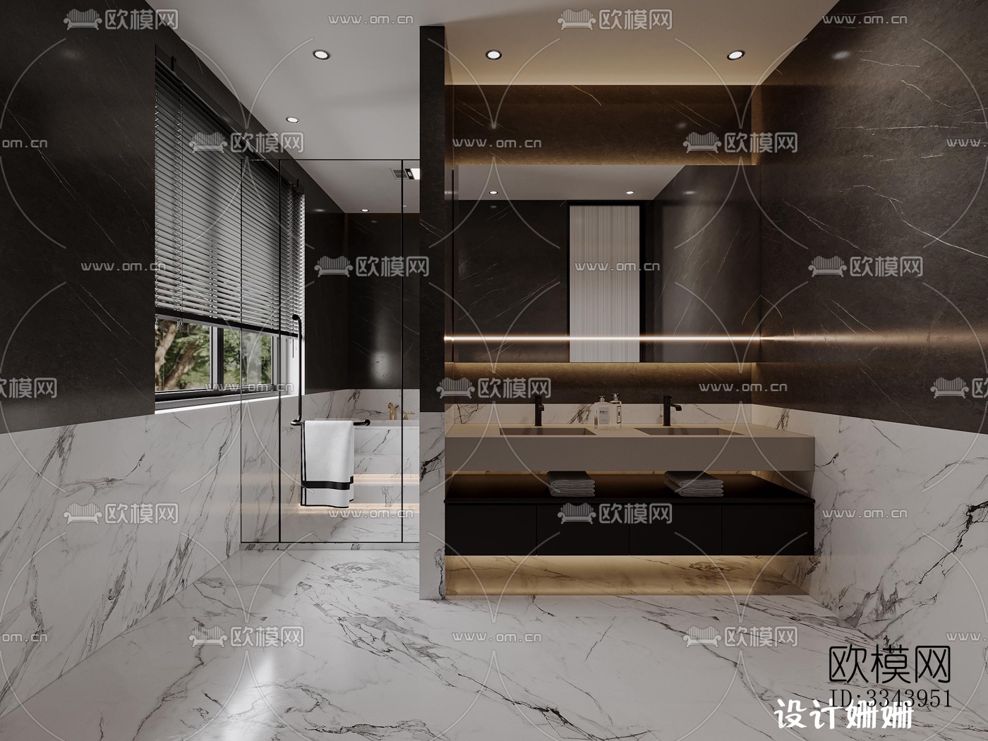 现代别墅效果图下载（渲染图12）