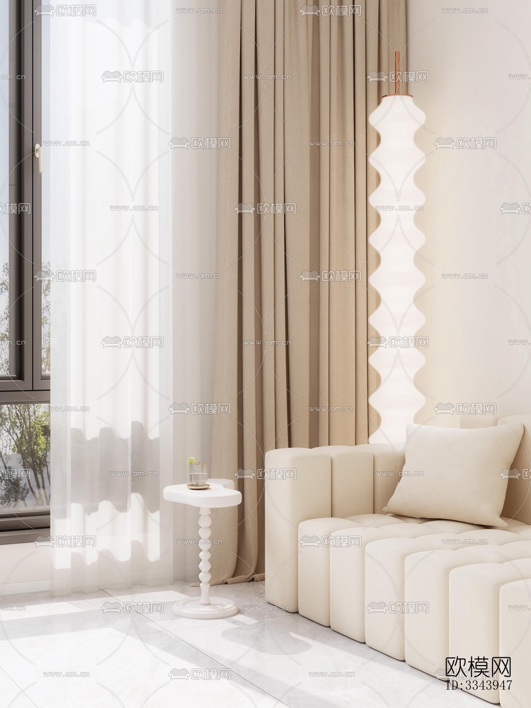 现代别墅效果图下载（渲染图8）