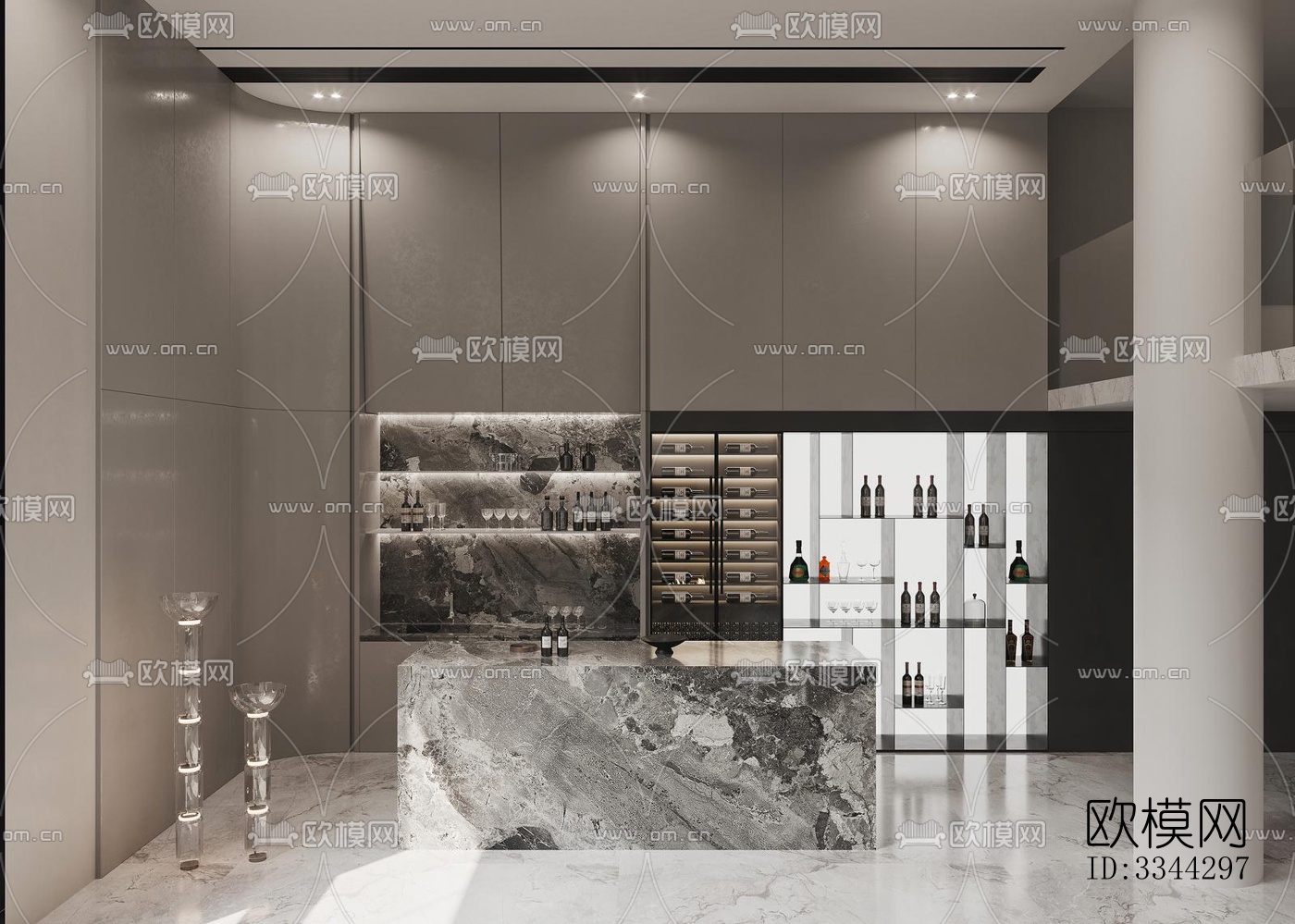 现代别墅效果图下载（渲染图12）