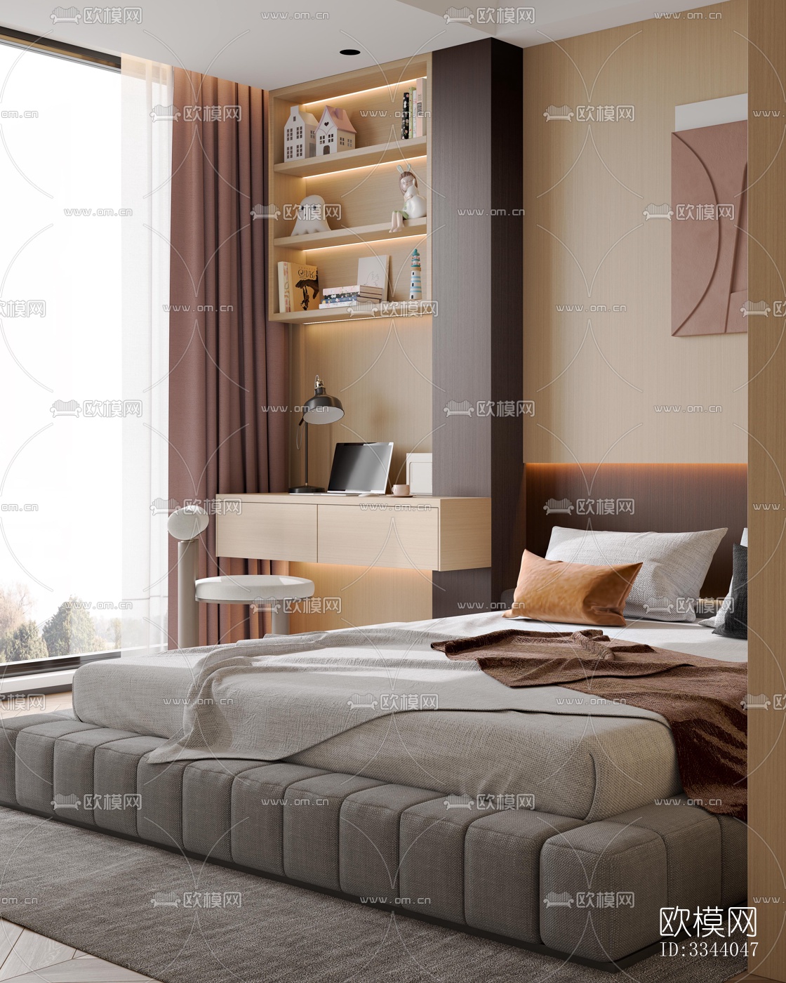 现代别墅效果图下载（渲染图11）