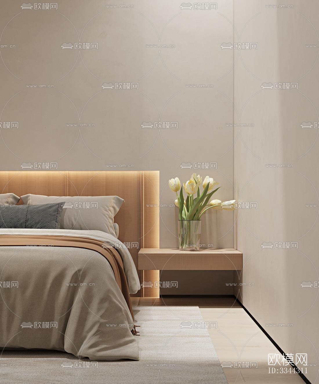 现代别墅效果图下载（渲染图7）