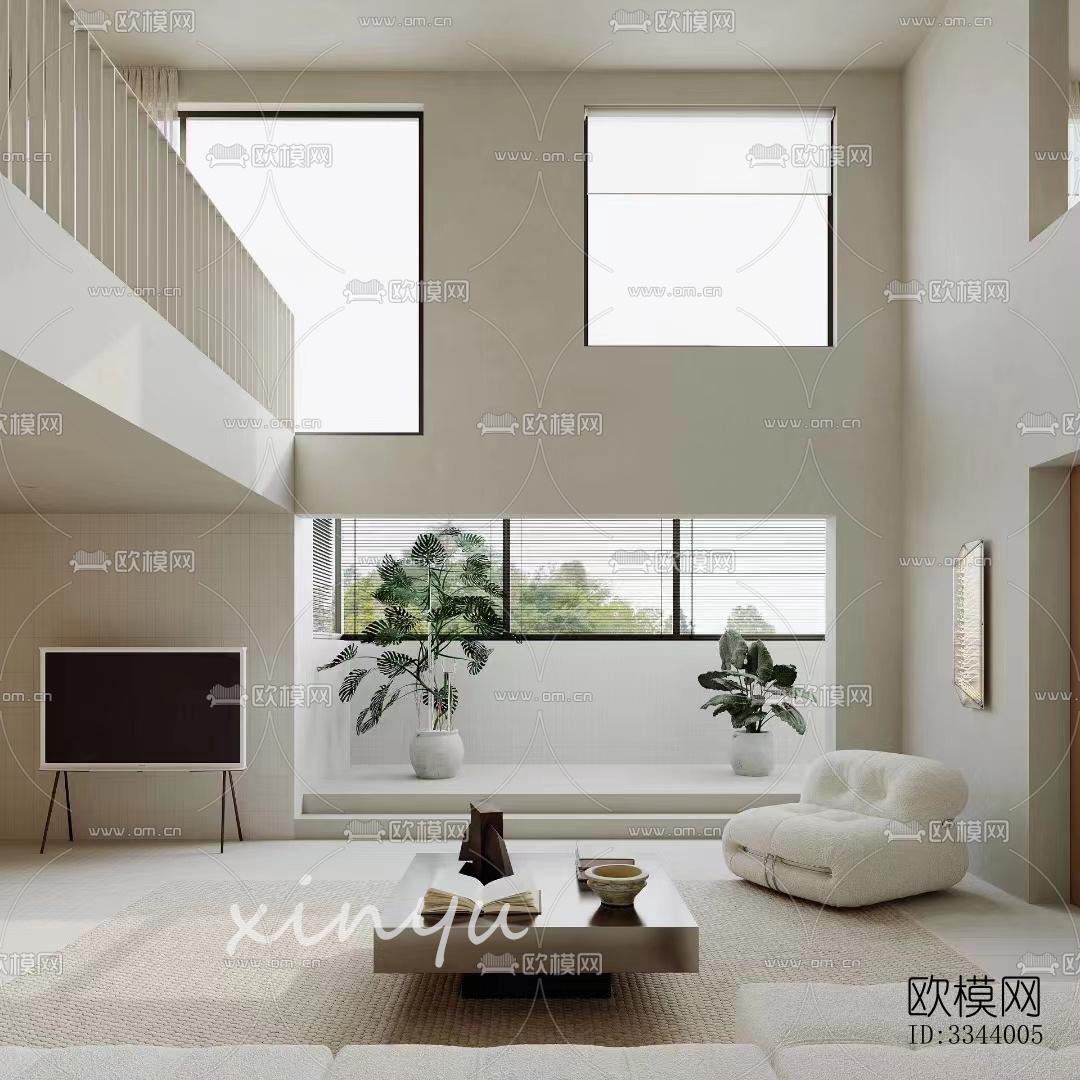 现代别墅效果图下载（渲染图4）