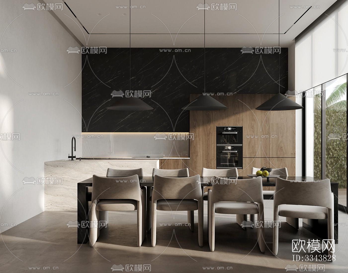 现代别墅效果图下载（渲染图15）