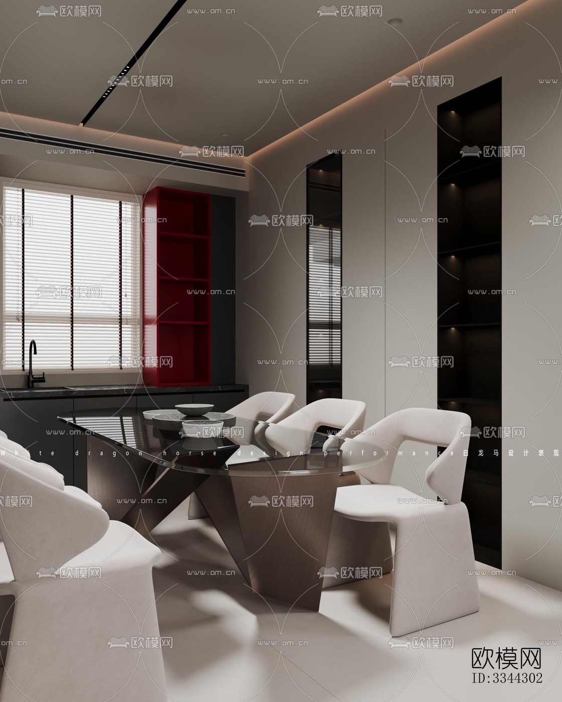 现代别墅效果图下载（渲染图2）