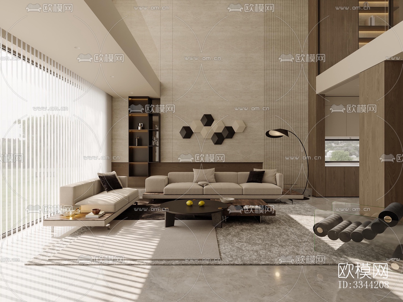 现代别墅效果图下载（渲染图5）