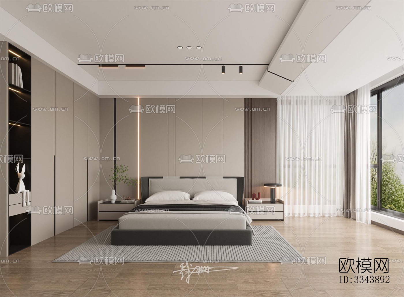 现代别墅效果图下载（渲染图5）