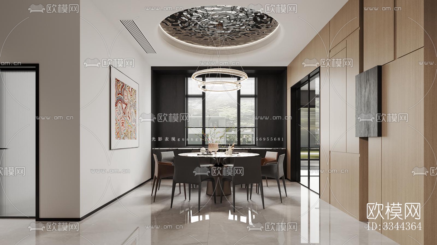 现代别墅效果图下载（渲染图2）