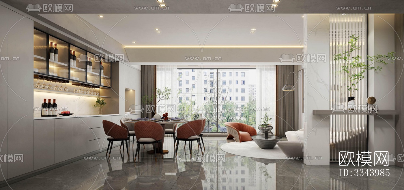 现代别墅效果图下载（渲染图11）