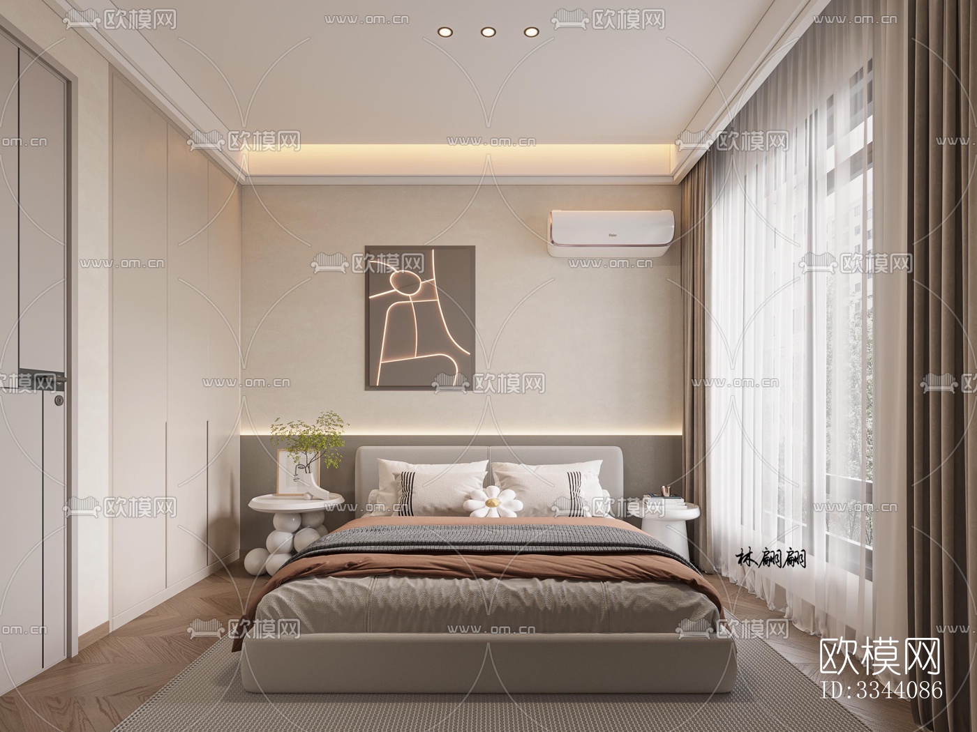 现代别墅效果图下载（渲染图12）