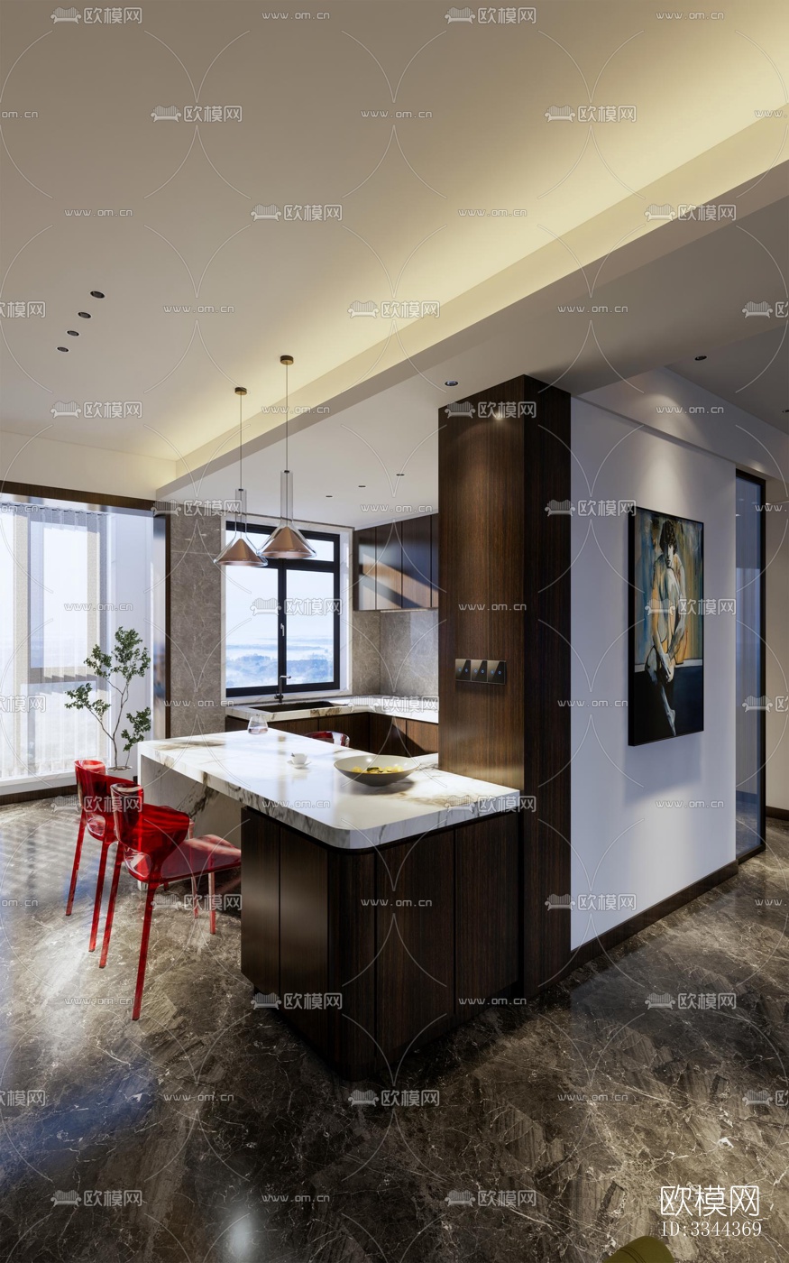 现代别墅效果图下载（渲染图2）