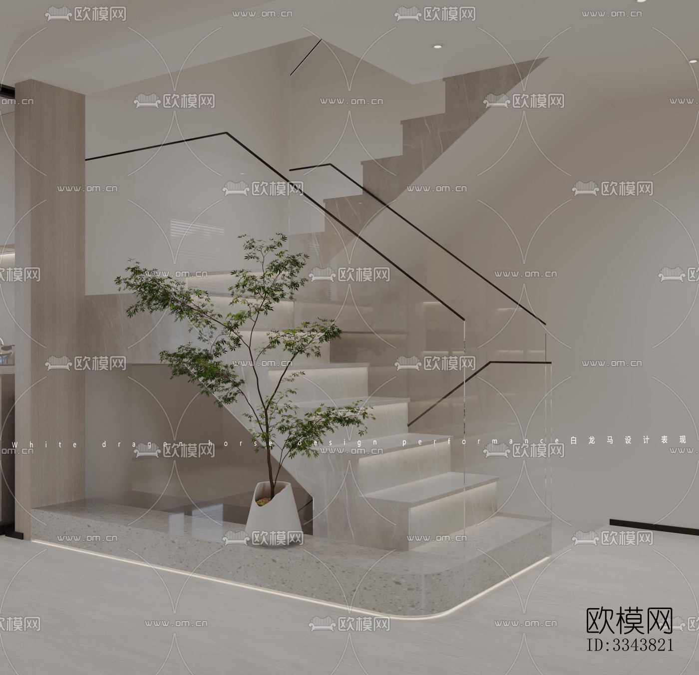 现代别墅效果图下载（渲染图6）