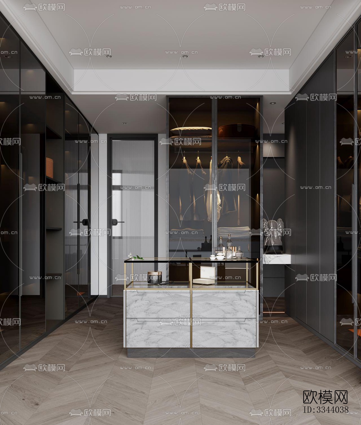 现代别墅效果图下载（渲染图7）