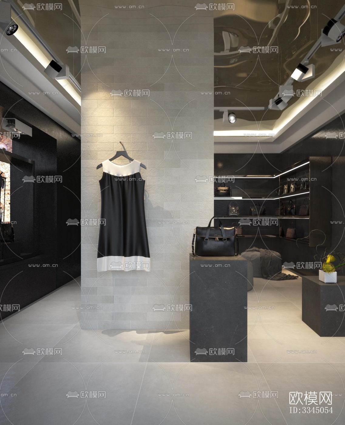 现代卫生间效果图下载（渲染图7）