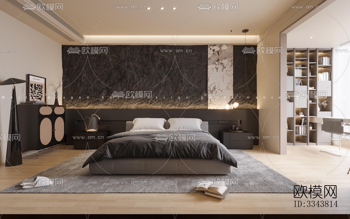 现代别墅效果图下载（渲染图5）