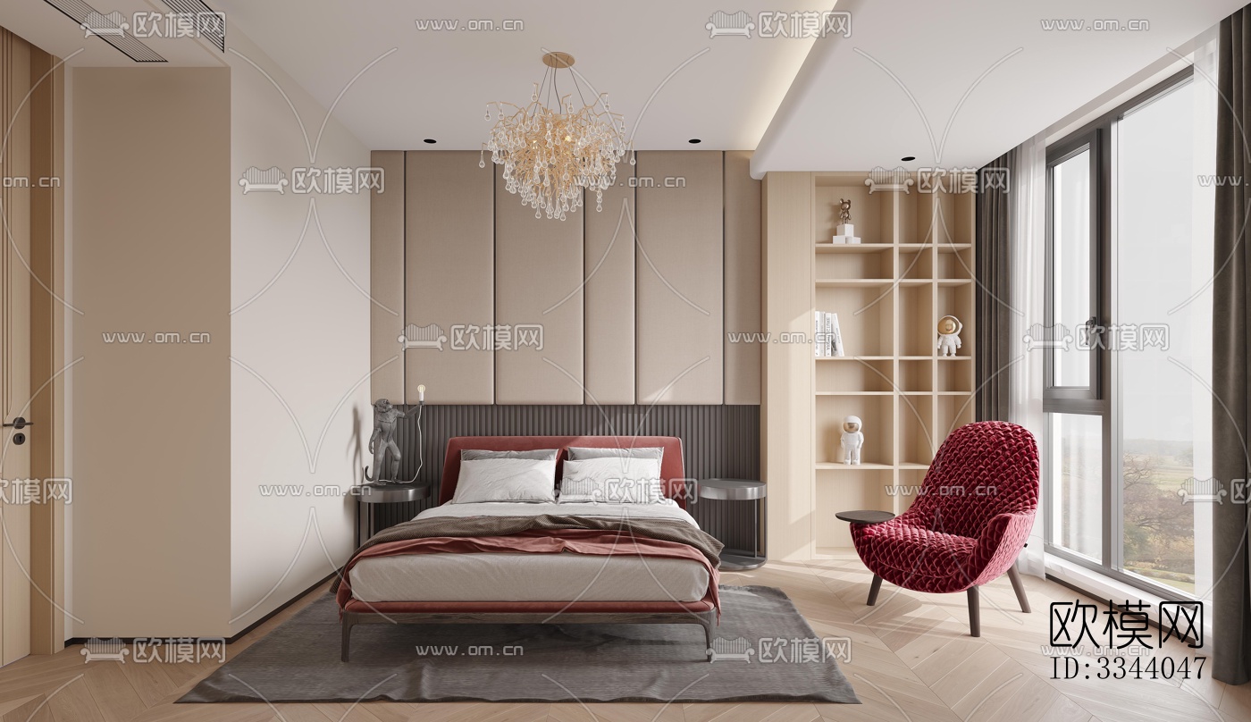 现代别墅效果图下载（渲染图6）