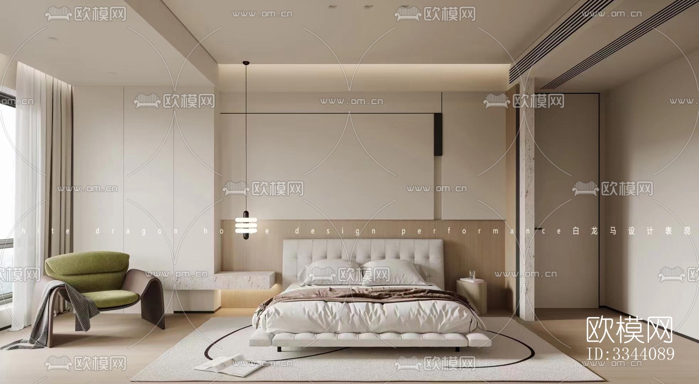 现代别墅效果图下载（渲染图8）