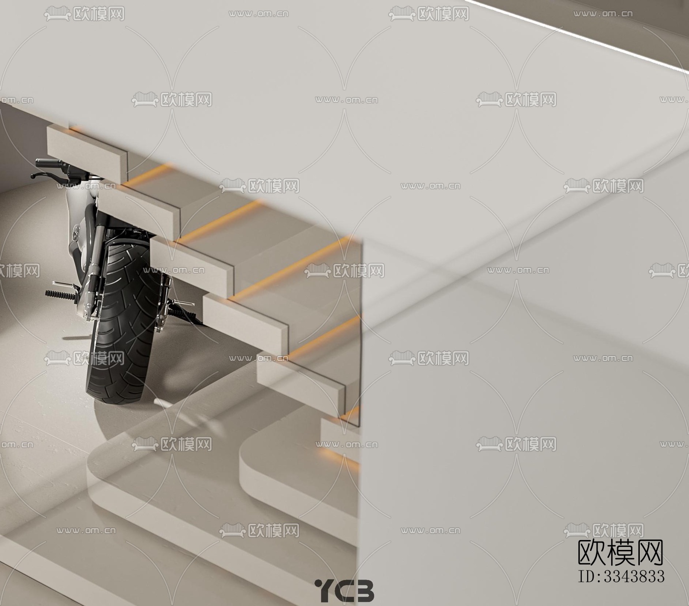 现代别墅效果图下载（渲染图15）