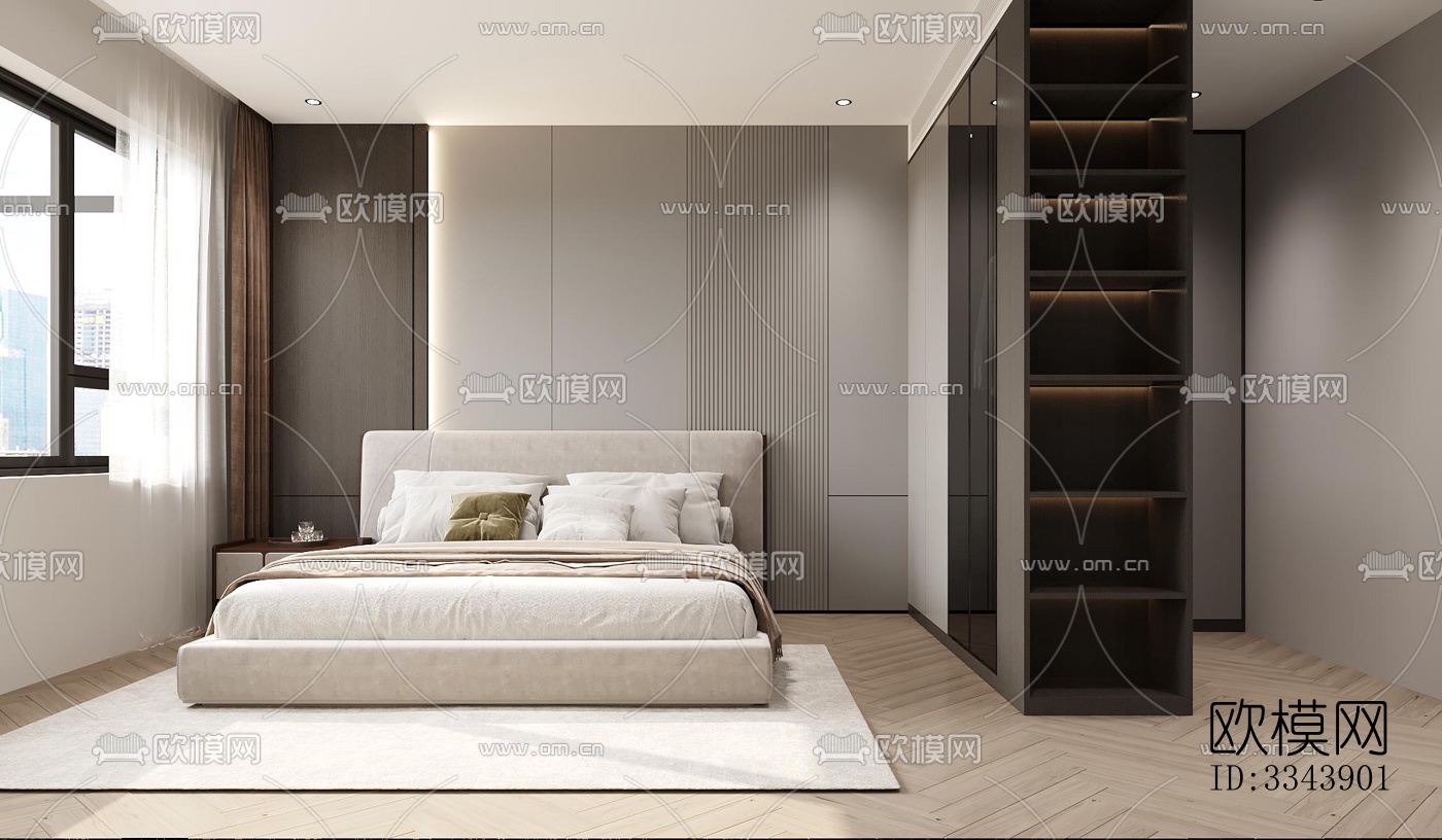 现代别墅效果图下载（渲染图4）