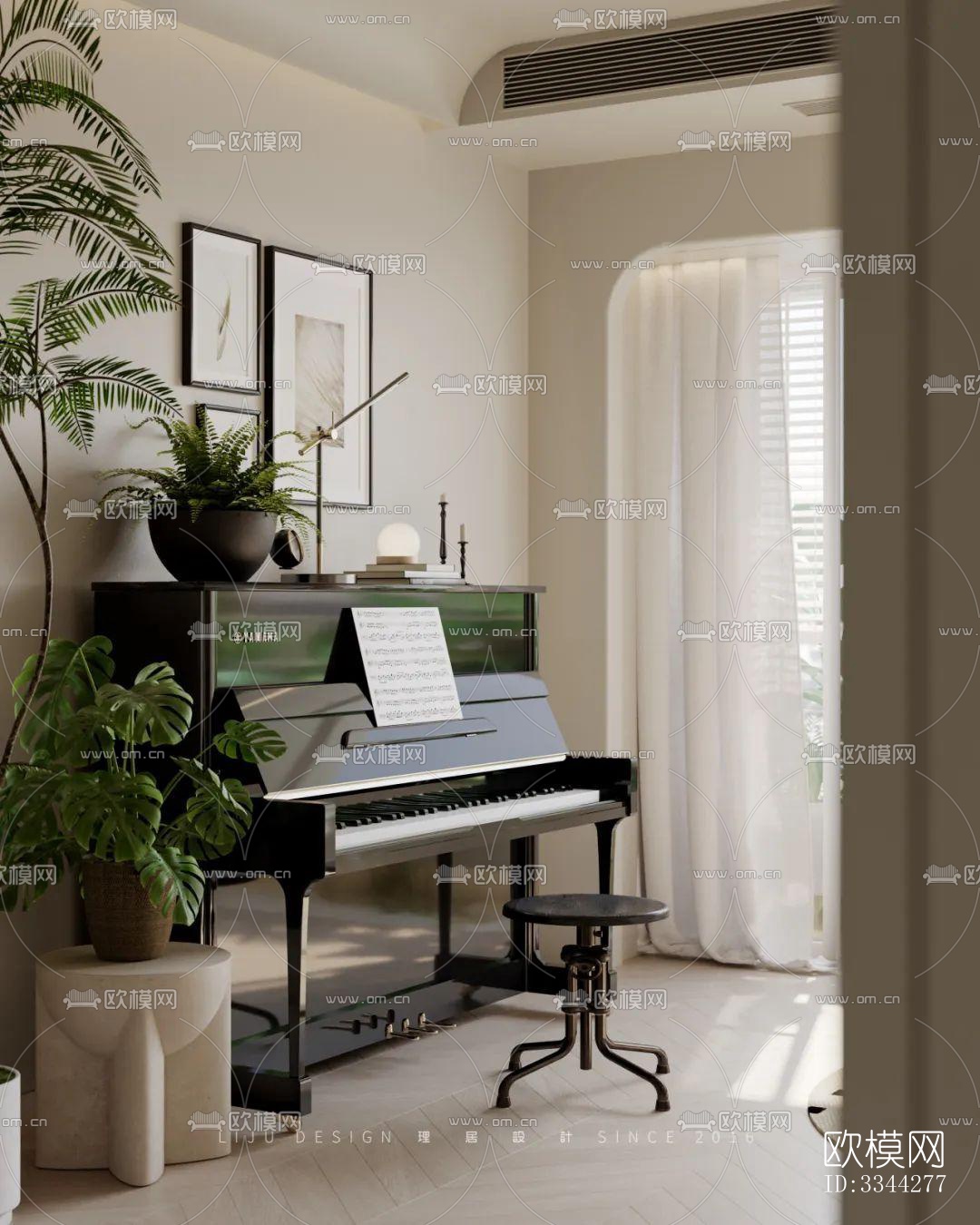 现代别墅效果图下载（渲染图13）